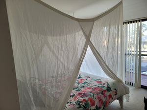 Shielding Bed Canopy - king (made to order)